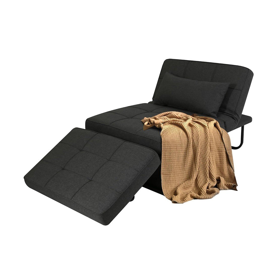 Spacewood 4 Door Wardrobe Natural Finish, Brown - 图片 2