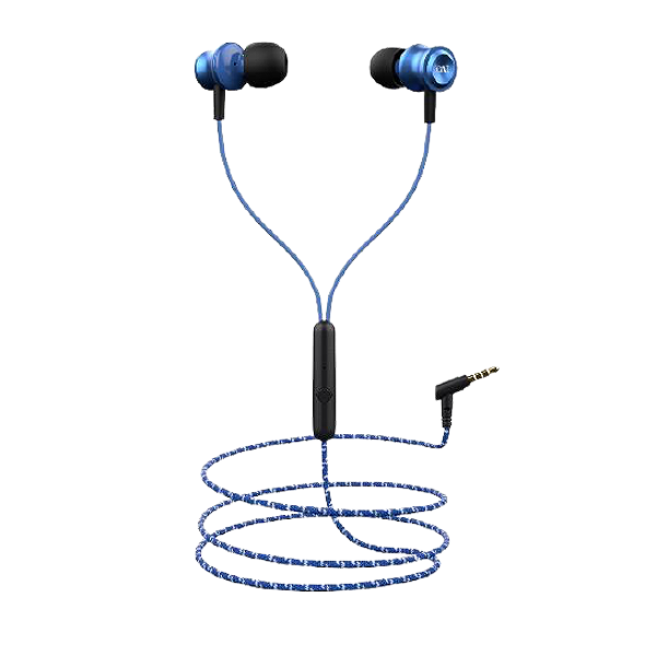 boAt Bassheads 152 | Wired Earphone with Premium HD Sound, Angled Headphone Jack, Super Extra Bass, Active Voice Assistant
