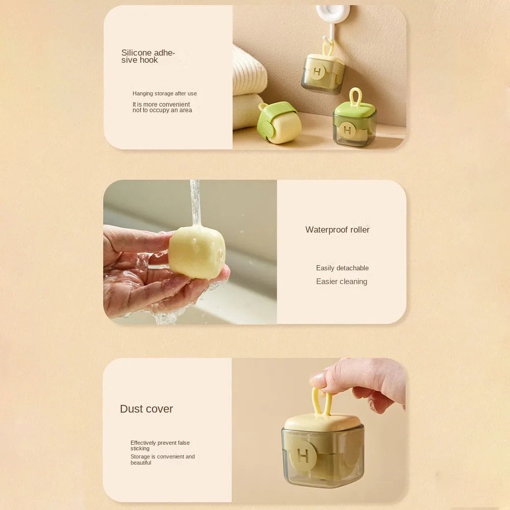 Washable Portable Hair & Dust Removal Roller for Pet Hair - 图片 5