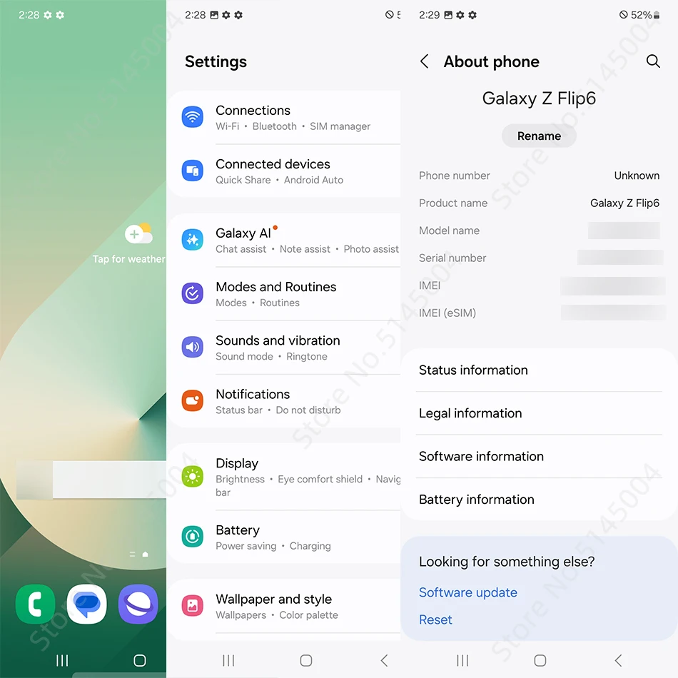 Samsung Galaxy Z Flip 6 5G NFC Snapdragon 8 Gen 3 Octa Core Smartphone 6.7'' 120Hz Super AMOLED Display 50MP OIS Dual Camera - 图片 6